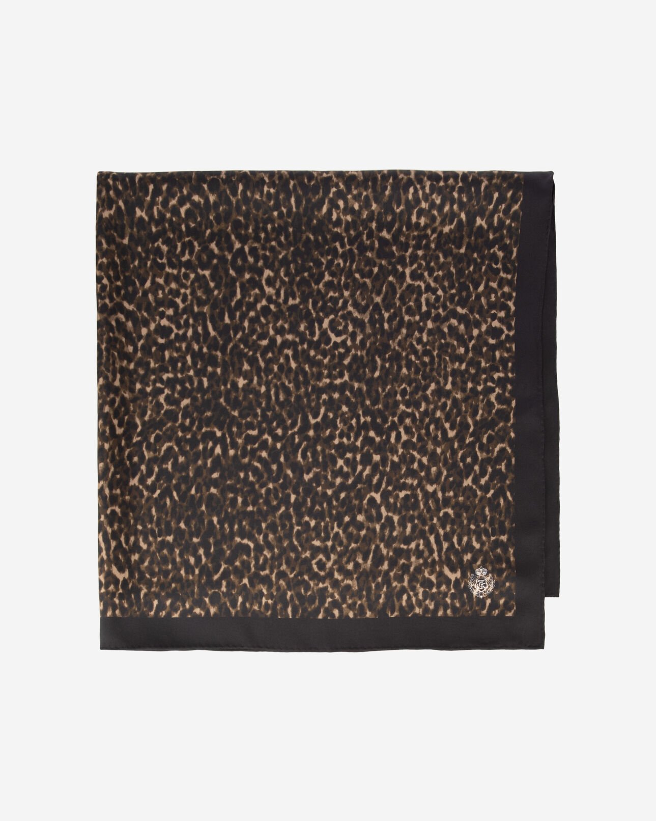 The Kooples WOMEN LEOPARD silk leopard print scarf