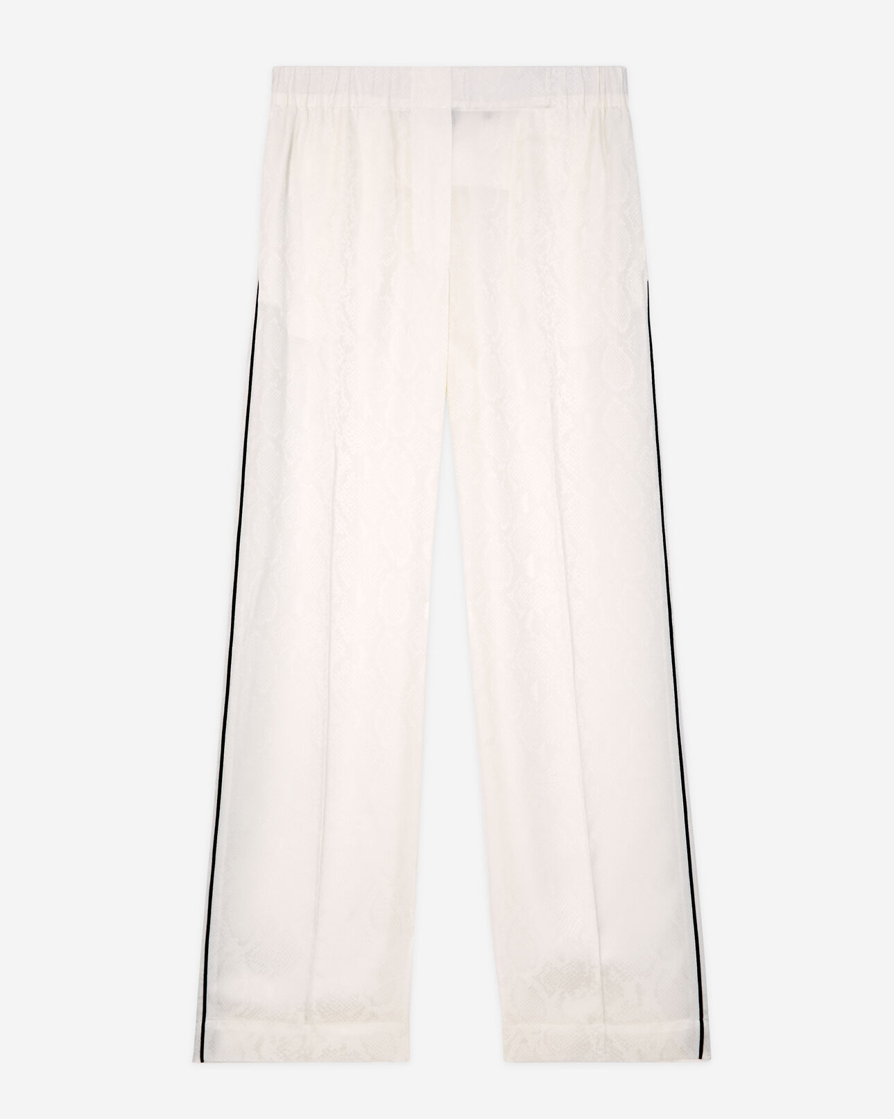 The Kooples FEMME WHITE pantalon effet python