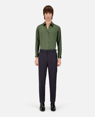The Kooples H DARK NAVY super 100s navy wool suit pants