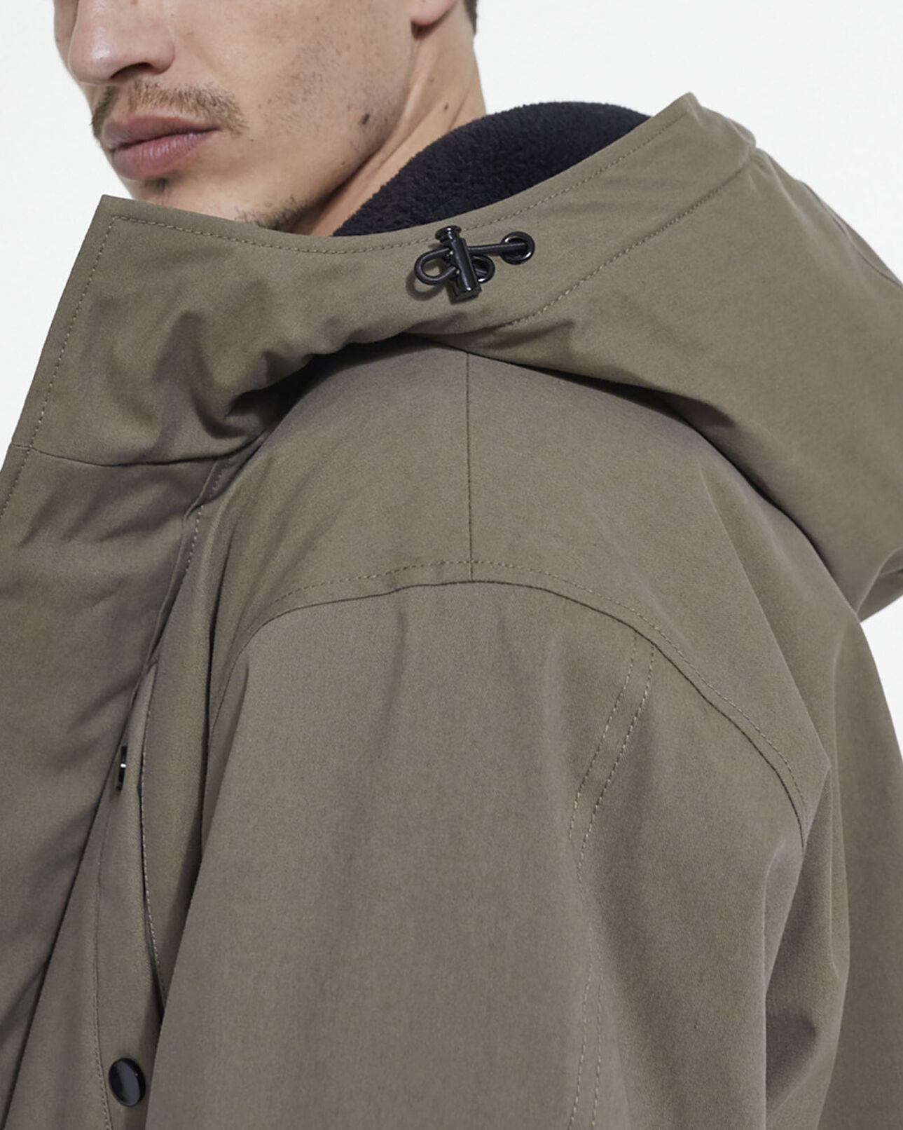 The Kooples MEN ALGUE green parka