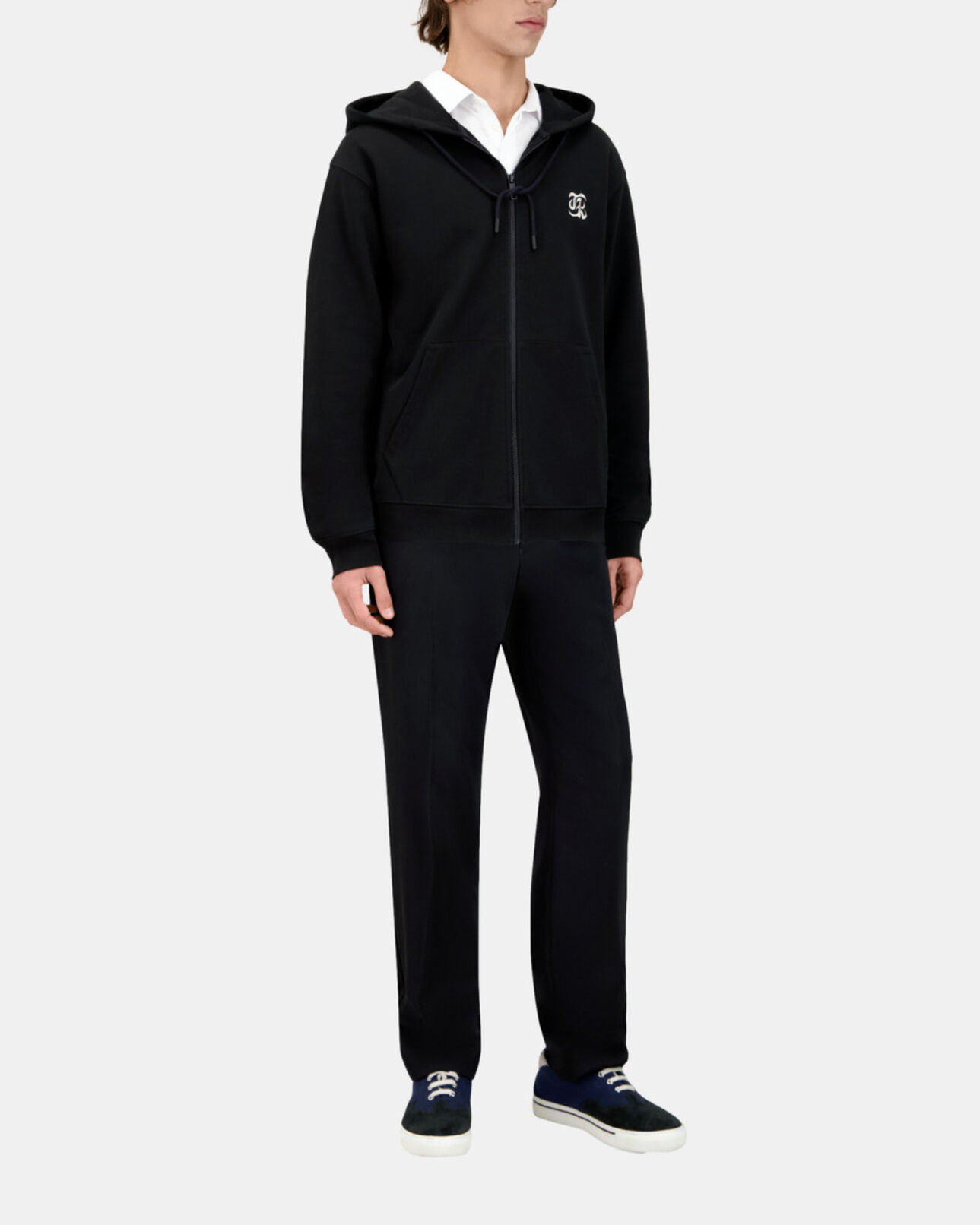 The Kooples HOMBRE NAVY zapatillas azul marino tela
