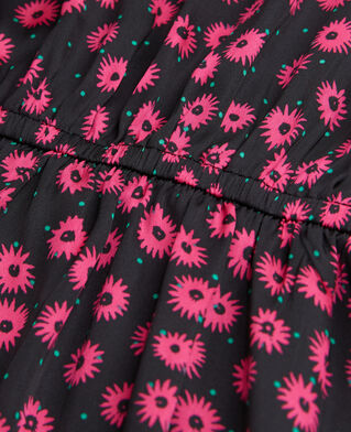 The Kooples DAMEN PINK kurzes kleid mit print