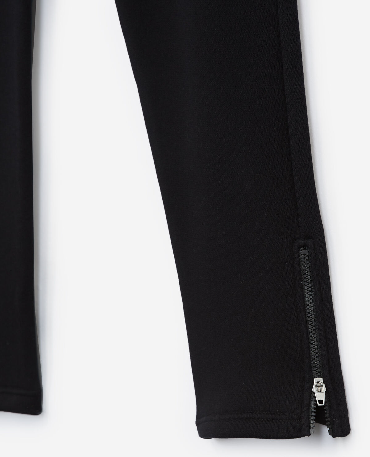 THE KOOPLES X SPORT PARIS black fleece joggers The Kooples