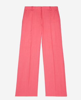 The Kooples DAMEN RETRO PINK fuchsiafarbene anzughose
