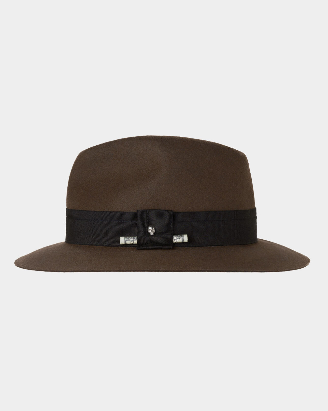 The Kooples HOMME TAUPE chapeau marron