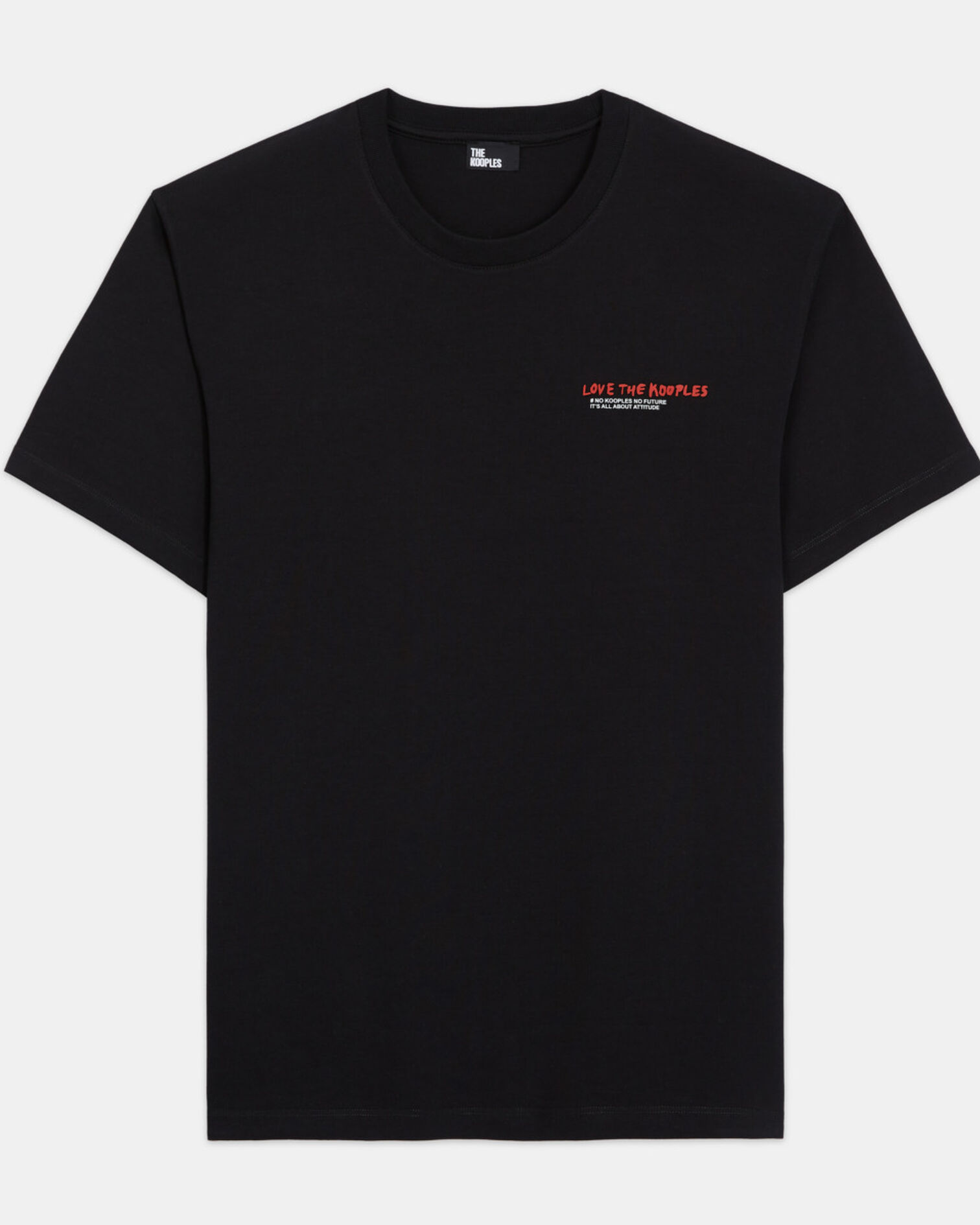 T-shirt Homme I Love Kooples noir, BLACK, hi-res image number null