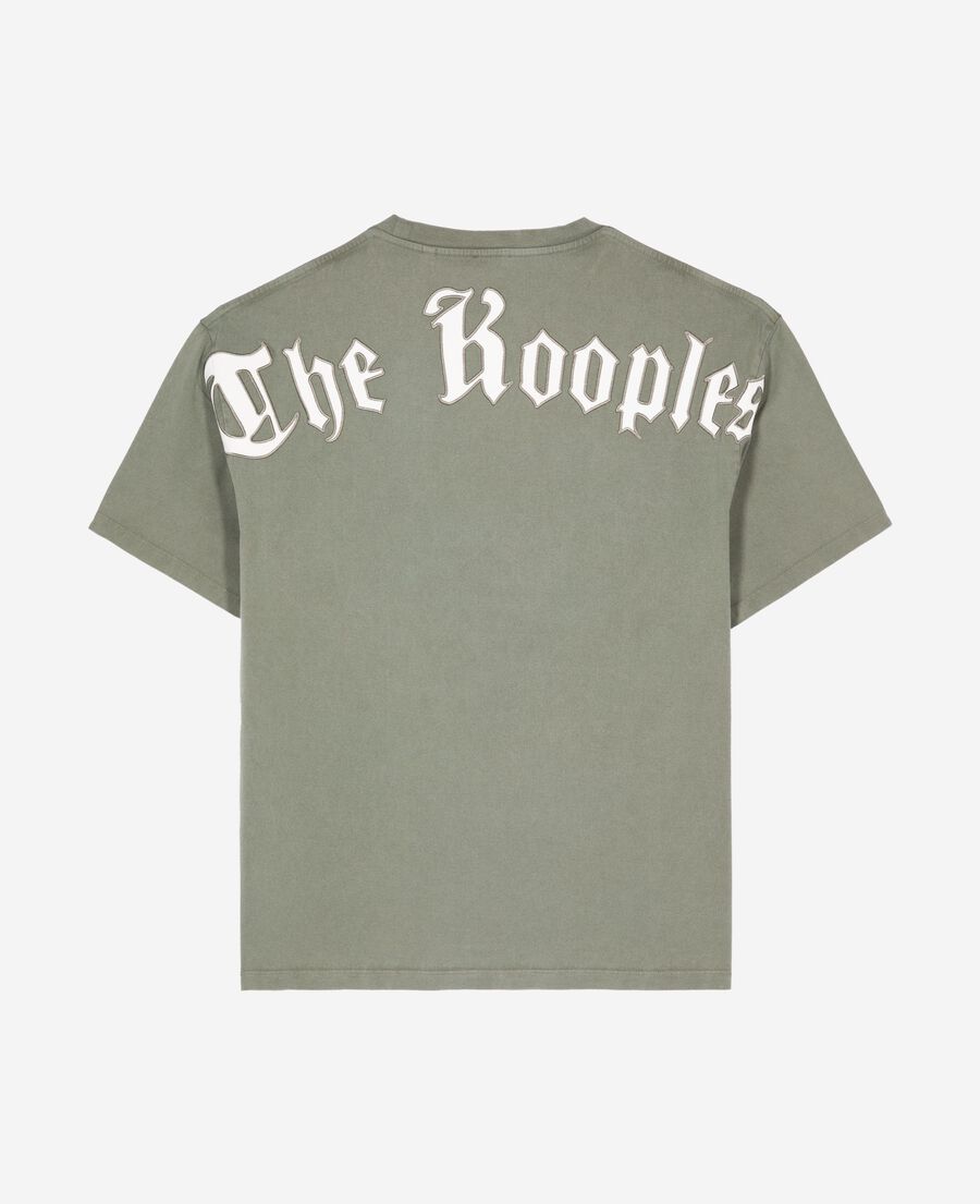 The Kooples H FORET t-shirt with green logo on back