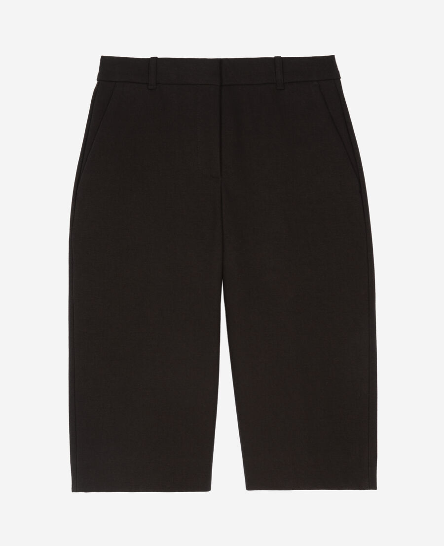 The Kooples FEMME BLACK bermuda capri noir