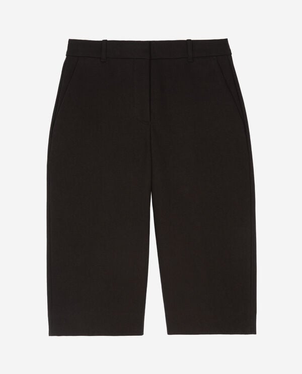 The Kooples FEMME BLACK bermuda capri noir