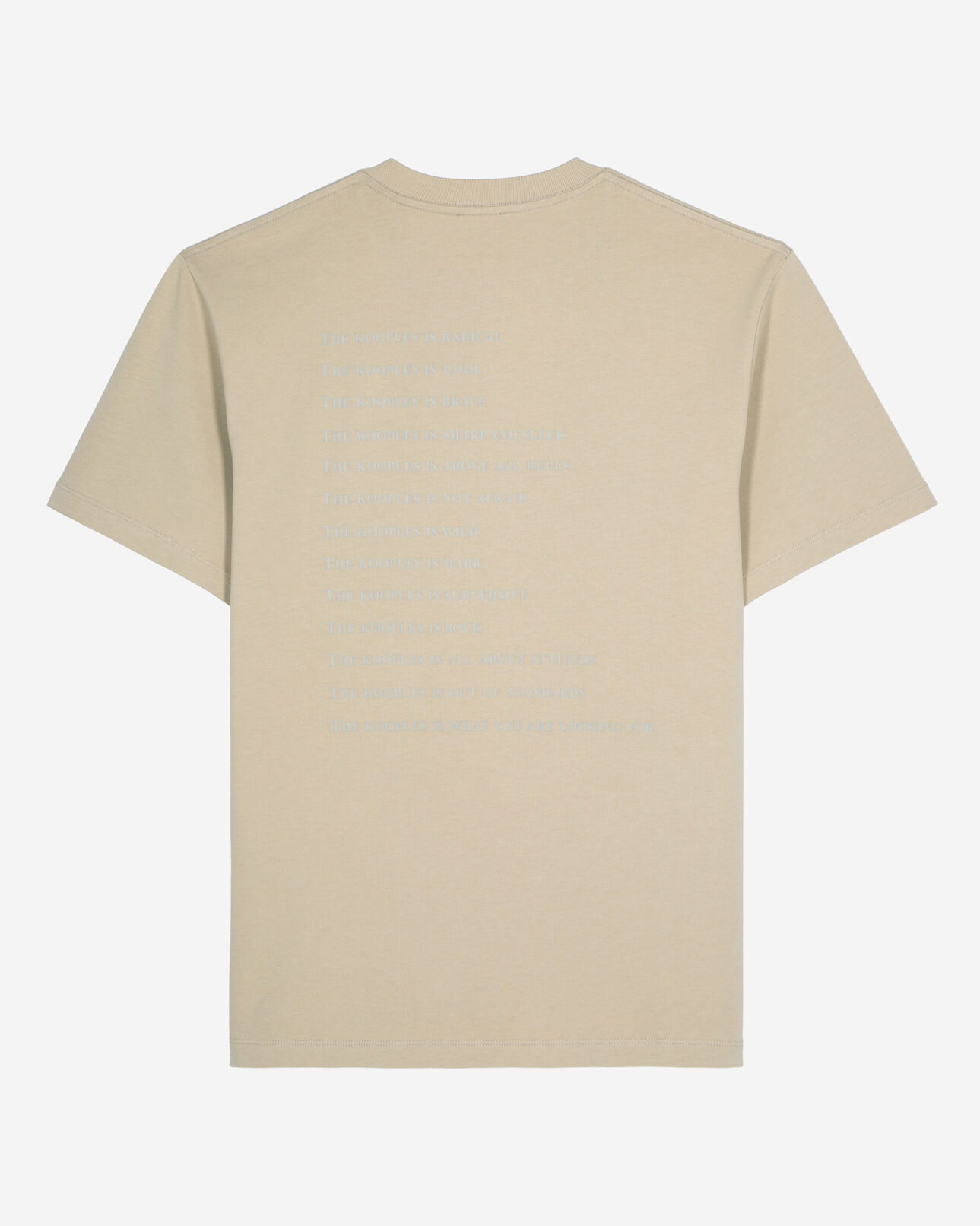 The Kooples MEN BEIGE TAUPE beige what is t-shirt