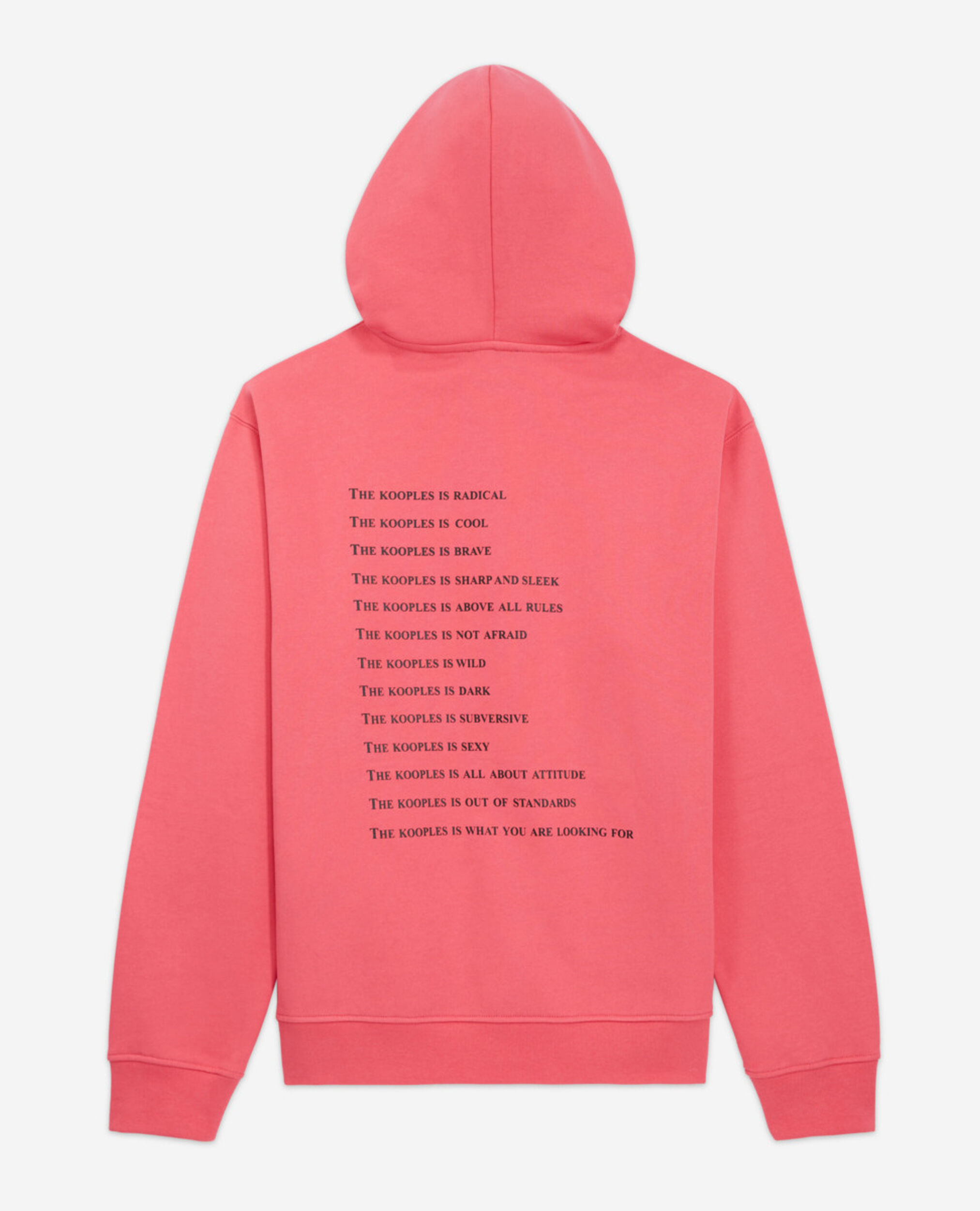 Rosa Sweatshirt mit "What is"-Schriftzug, OLD ROSE, hi-res image number null