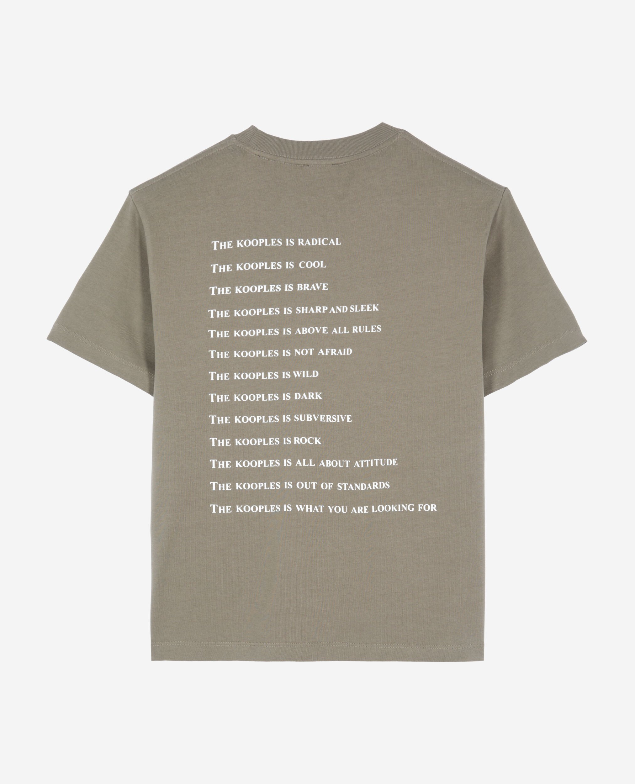 T-shirt What is kaki, OLIVE KAKI, hi-res image number null