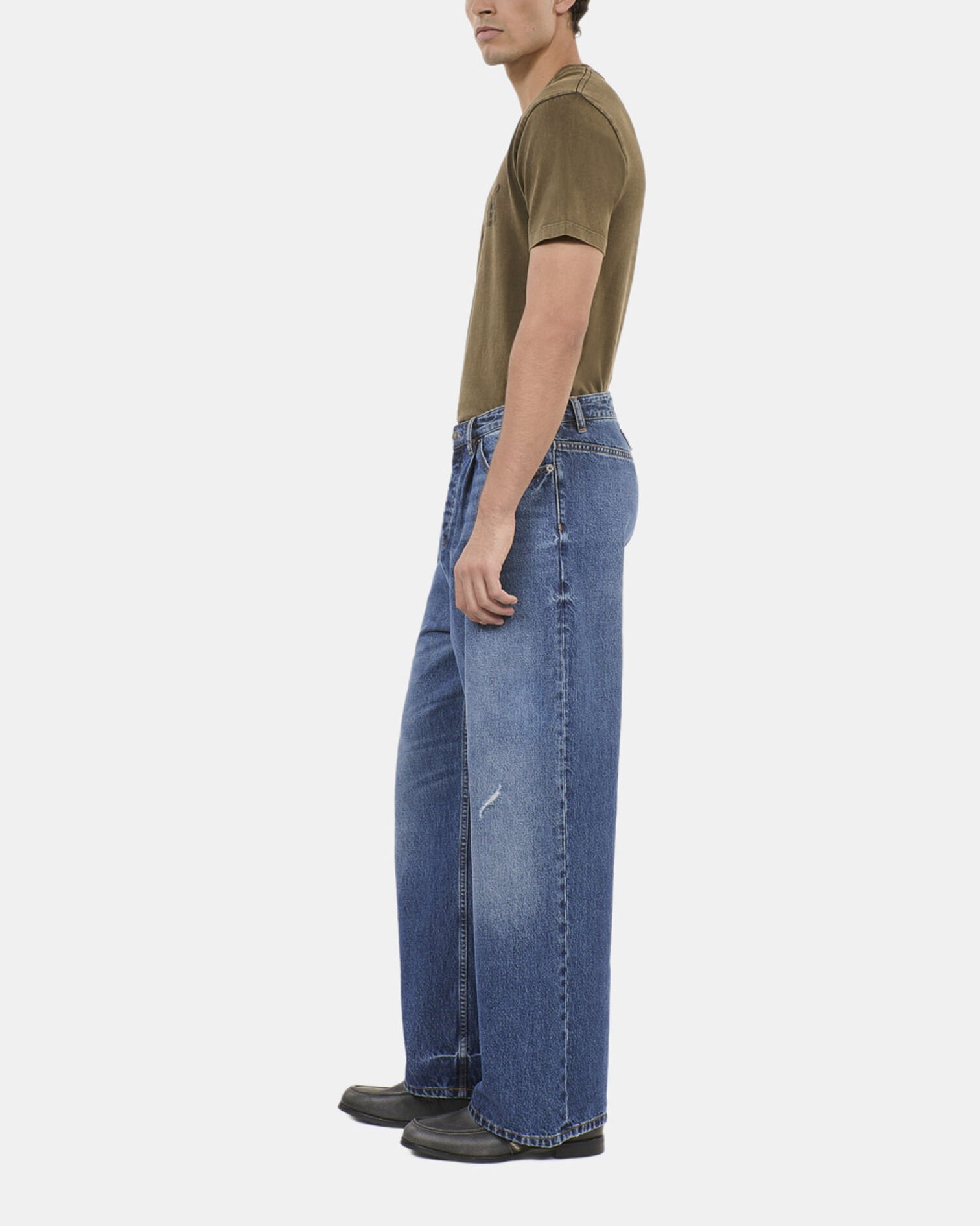 Jean large bleu foncé, BLUE ELECTRIC, hi-res image number null