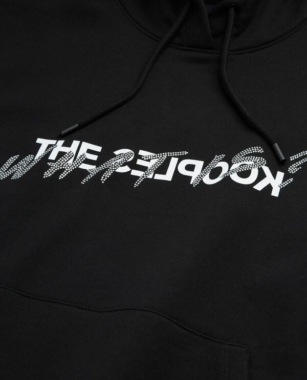 The Kooples FEMME BLACK sweatshirt à capuche what is avec strass noir