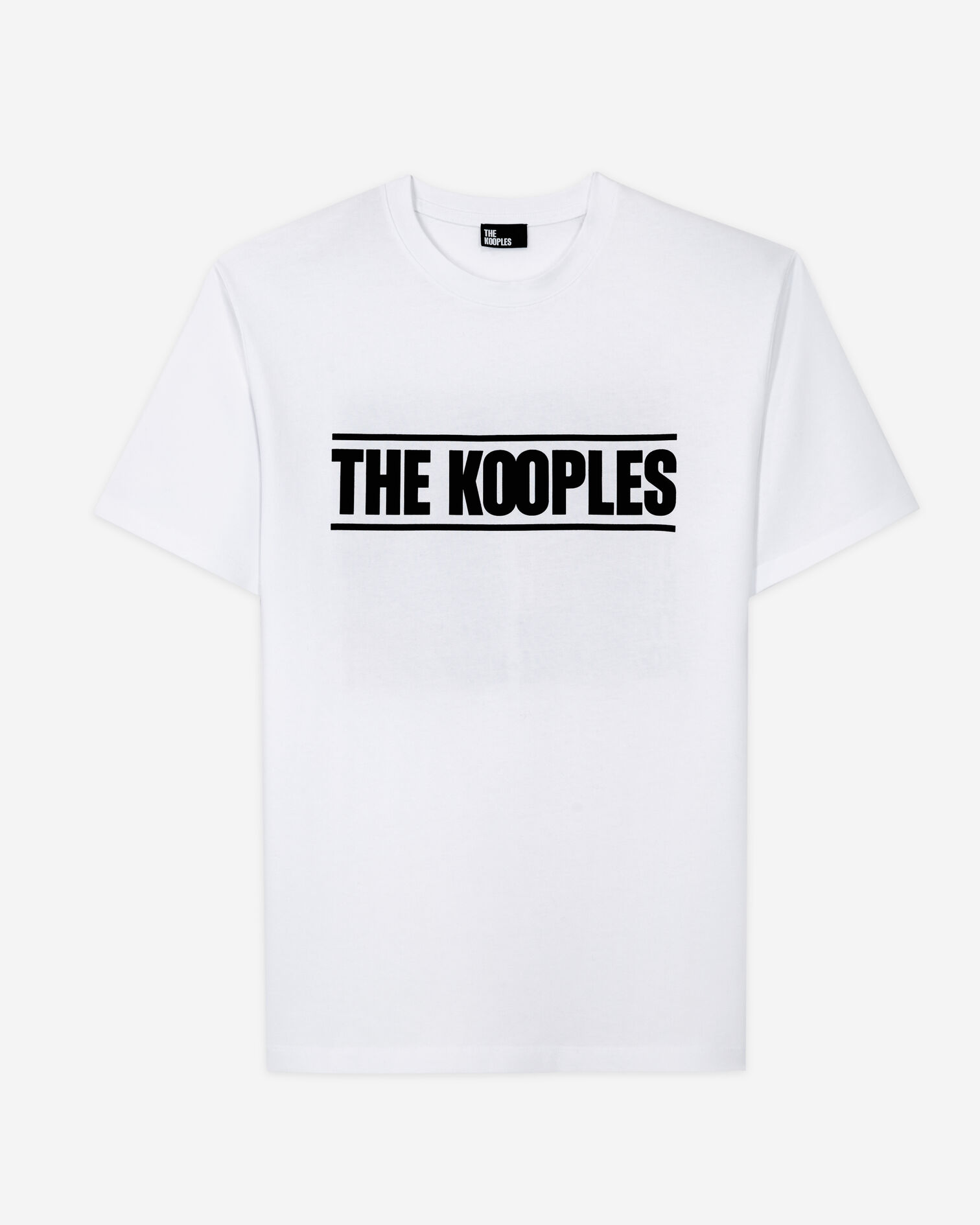 T-shirt Homme logo The Kooples blanc, WHITE, hi-res image number null
