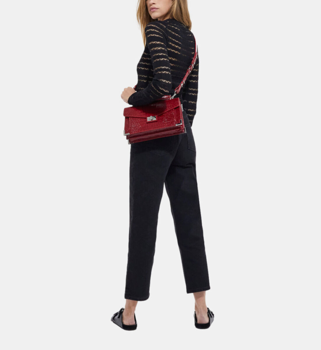 Small red Emily bag The Kooples US