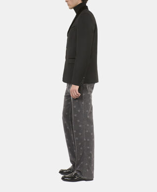 The Kooples HOMME BLACK blazer en laine noire