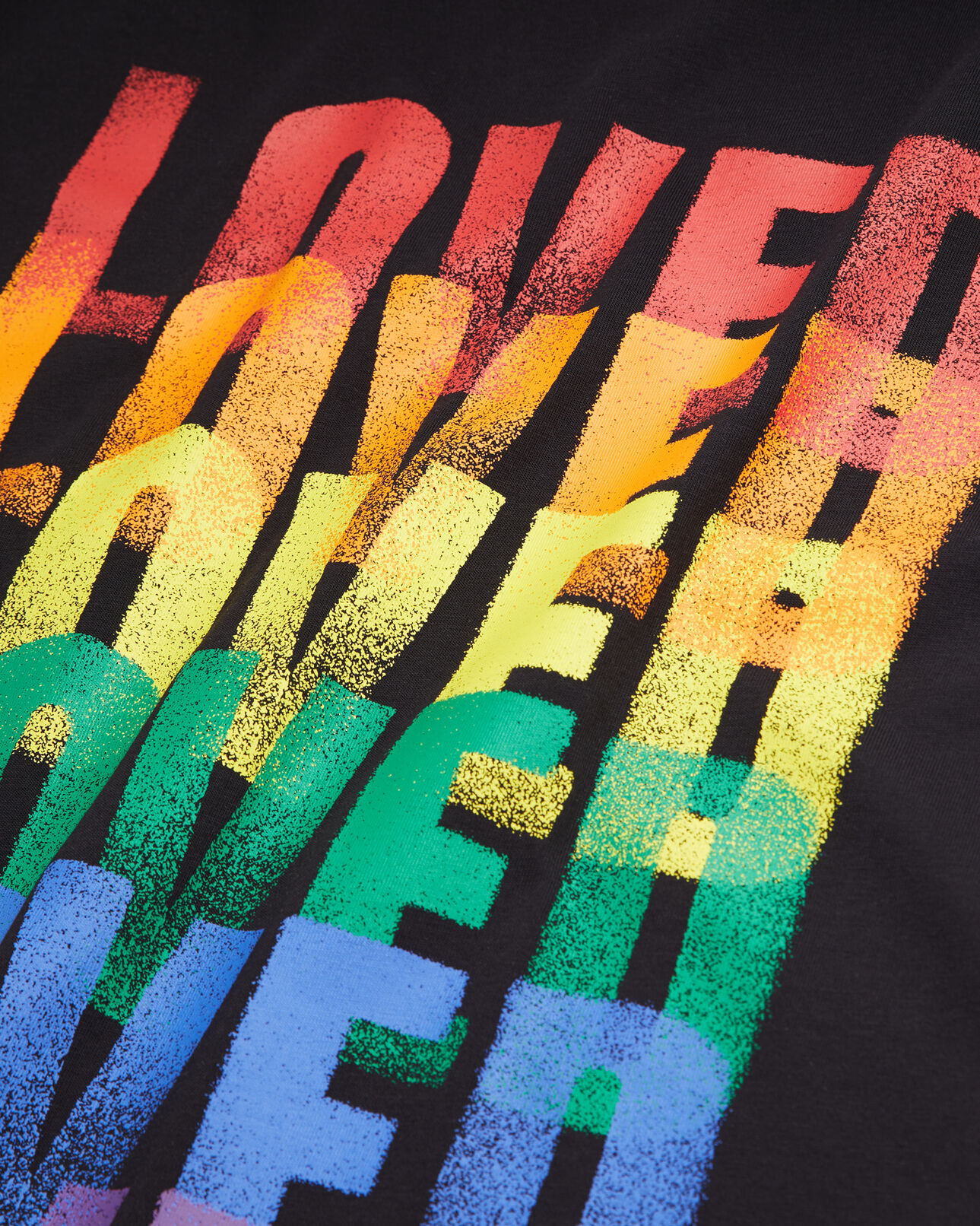 The Kooples MEN BLACK men's black pride t-shirt