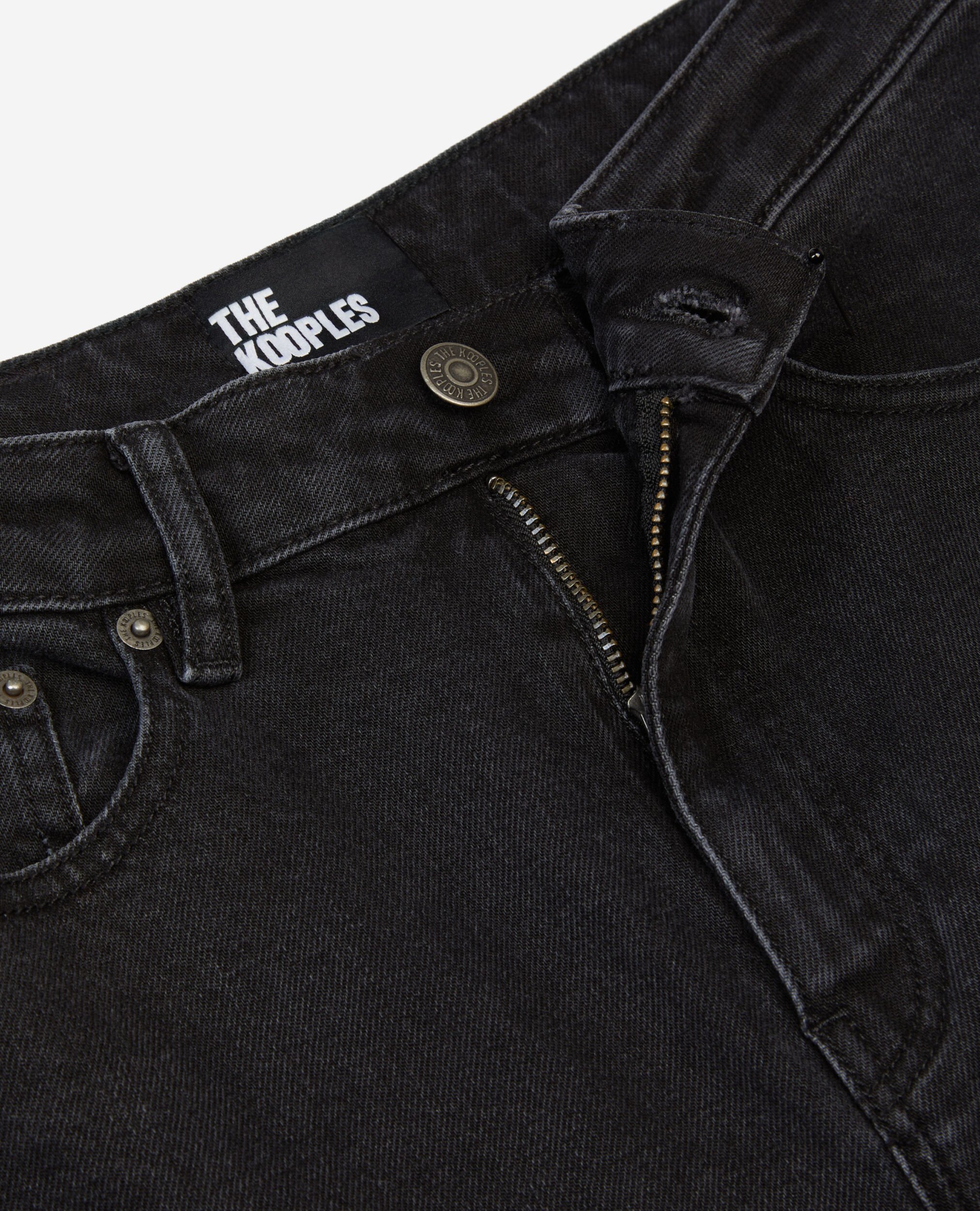 Vaqueros rectos negros, BLACK WASHED, hi-res image number null