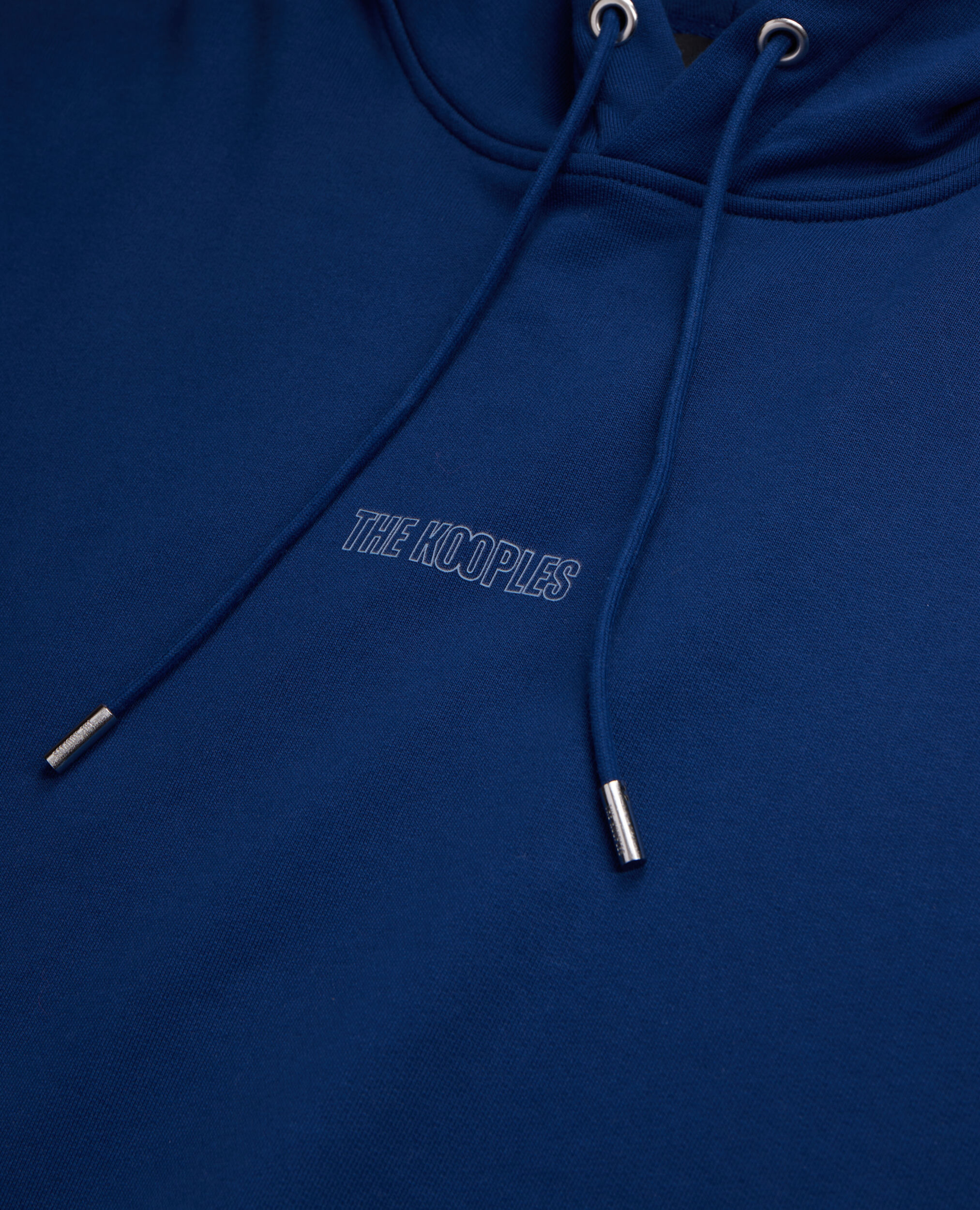 Bright blue logo hoodie, ROYAL BLUE - DARK NAVY, hi-res image number null