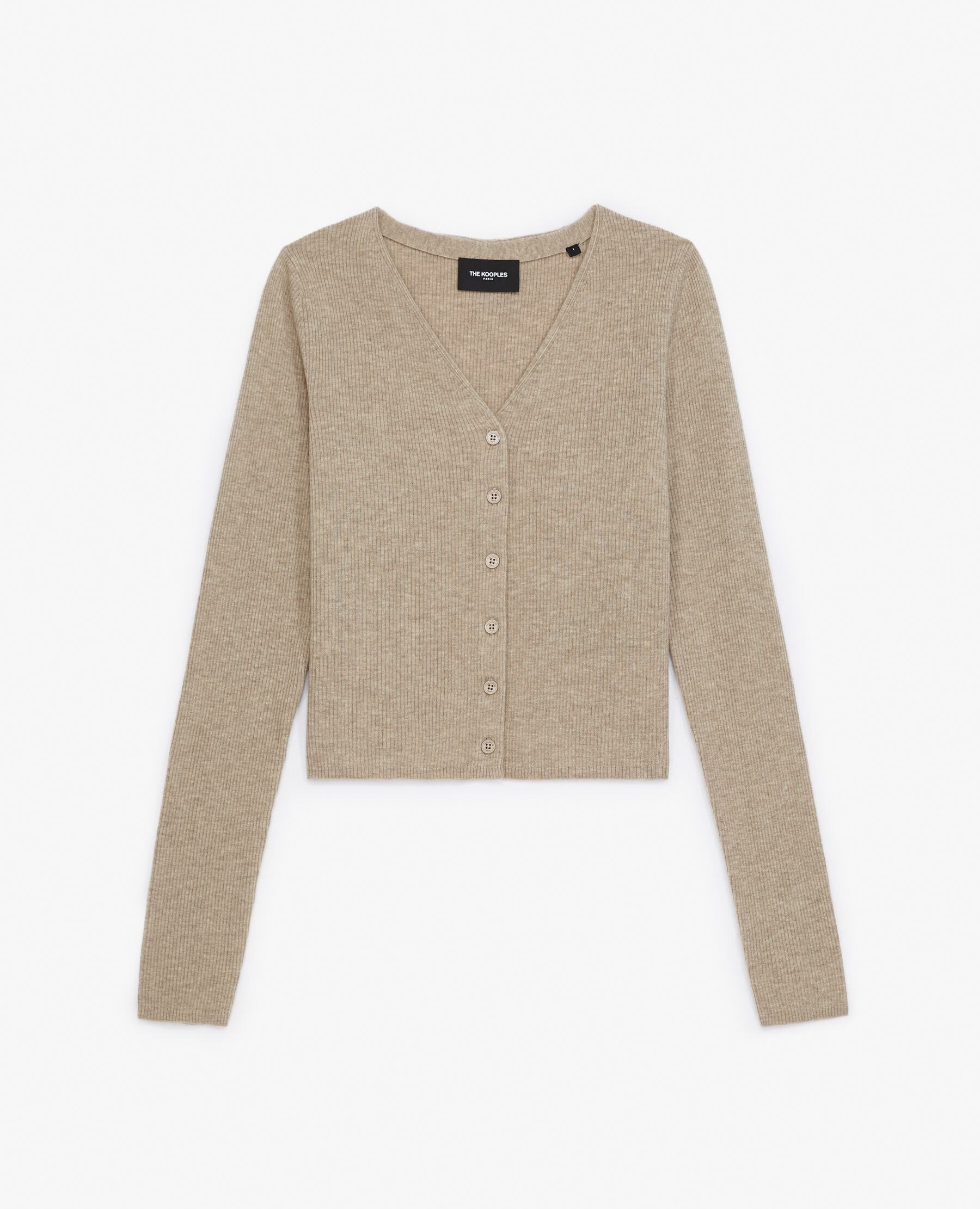 Beige cashmere 2025 cardigan womens
