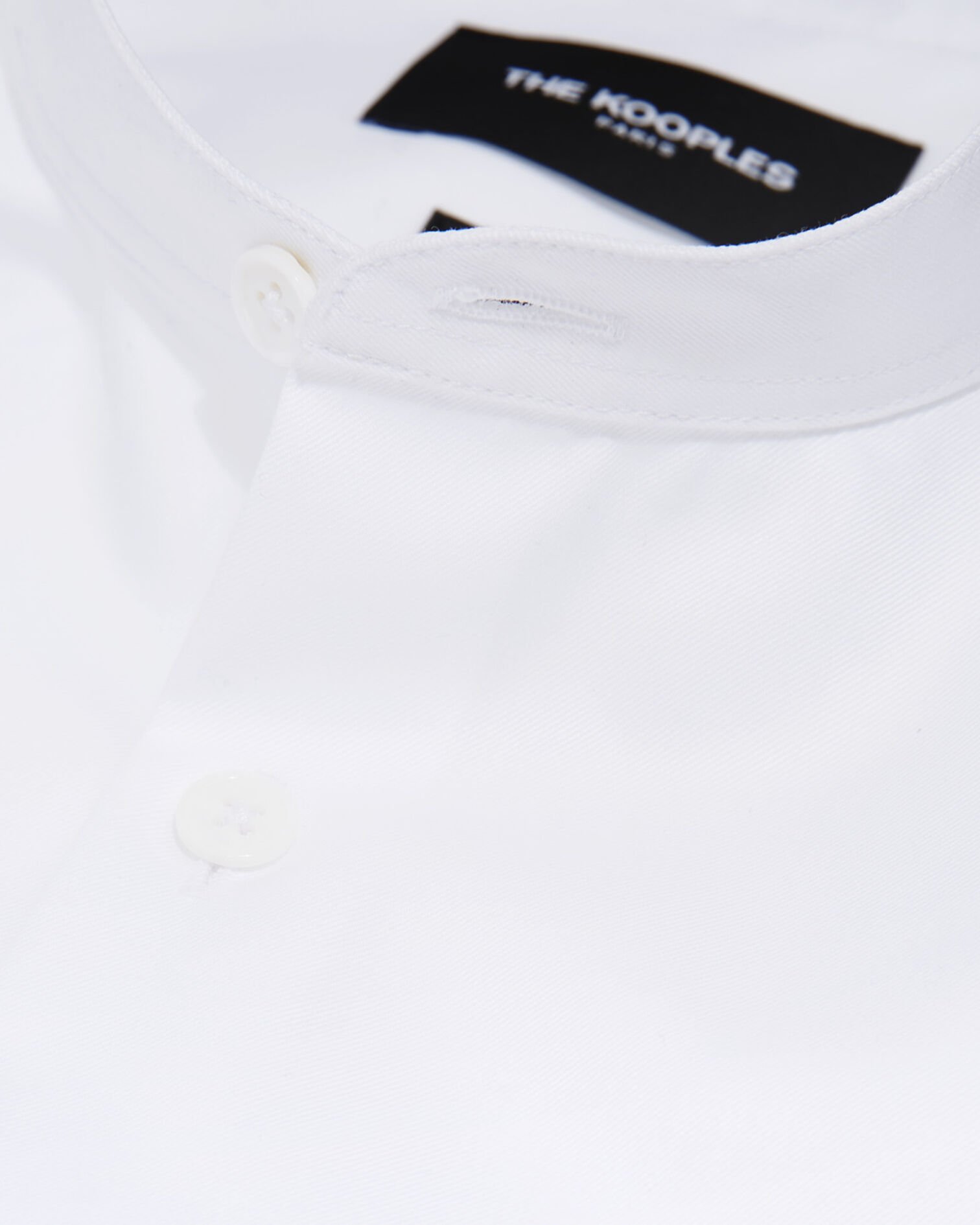Chemise col officier, WHITE, hi-res image number null