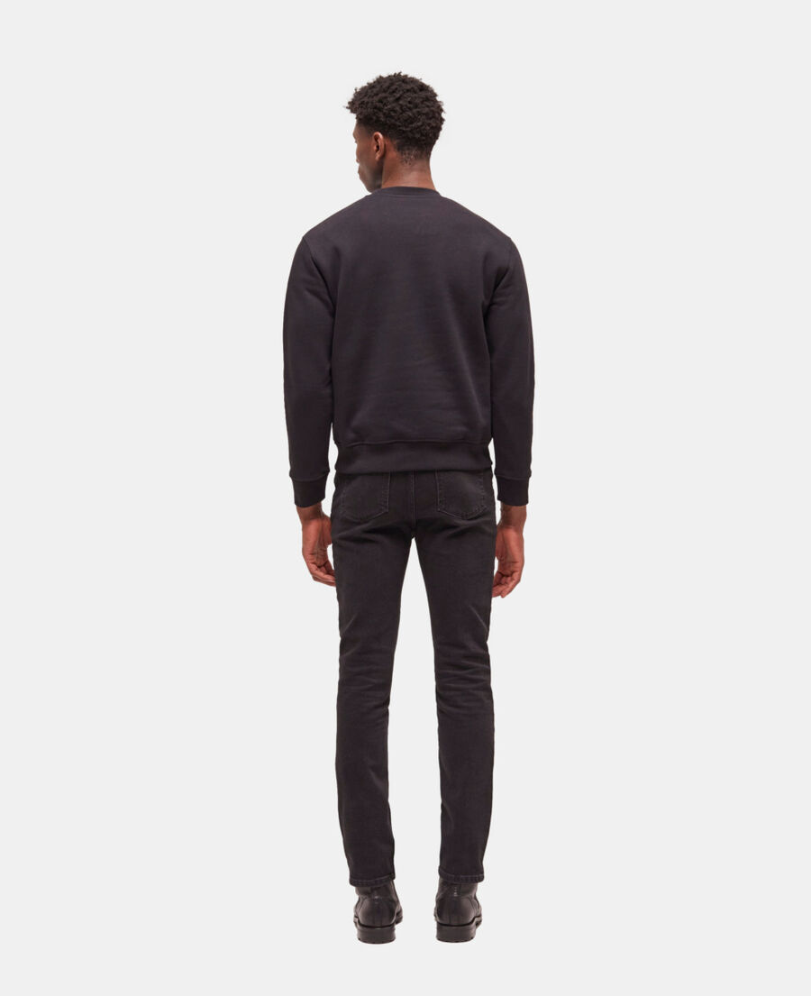 black logo sweatshirt