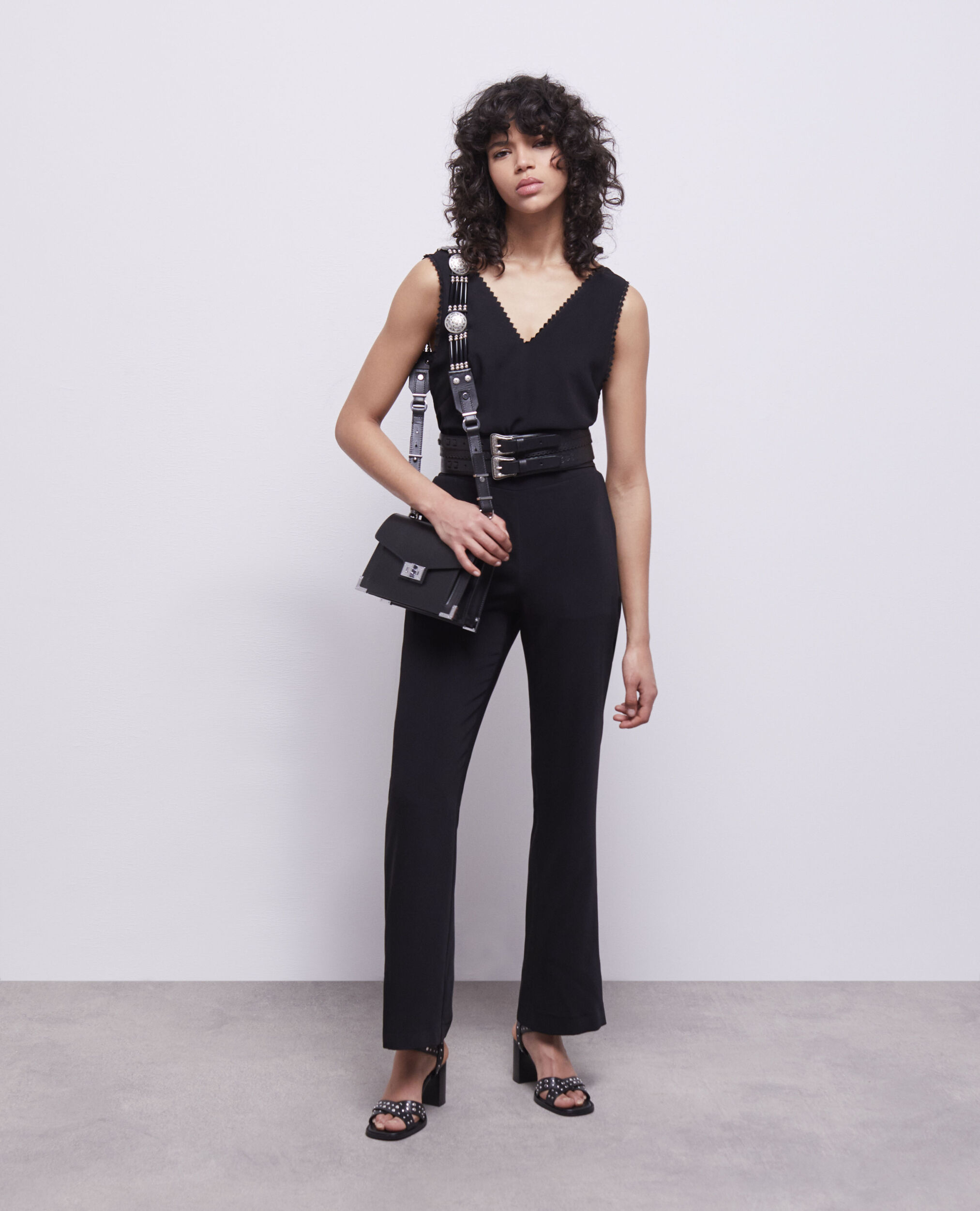 Black jumpsuit The Kooples Canada
