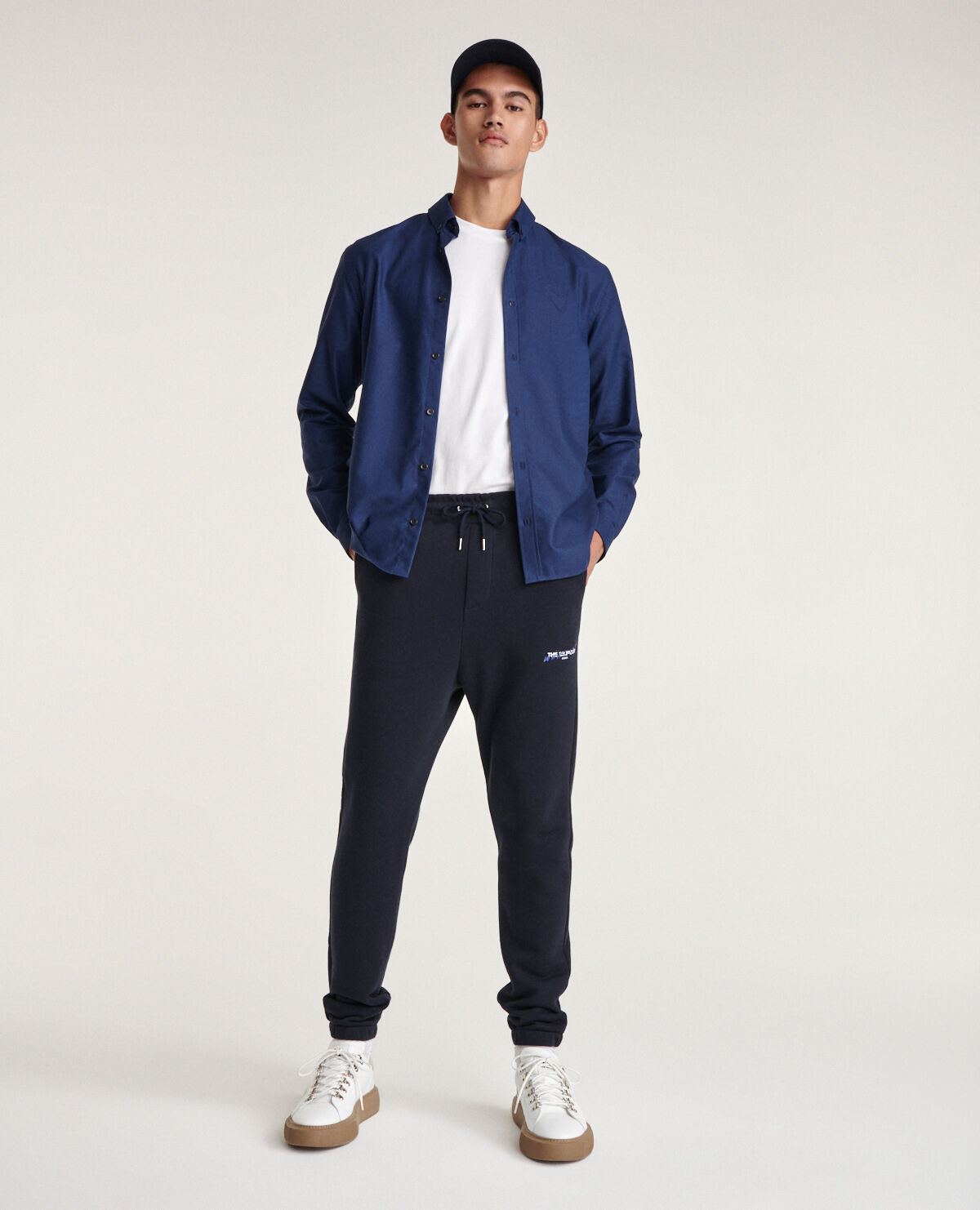 Navy jogging suit hot sale