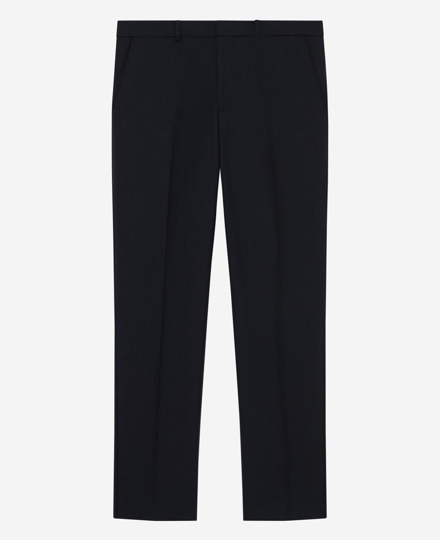 The Kooples H NAVY navy straight-leg pants