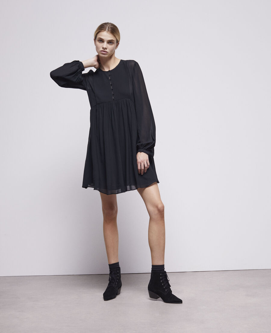 The Kooples short black dress: this season's star piece! Now available ...