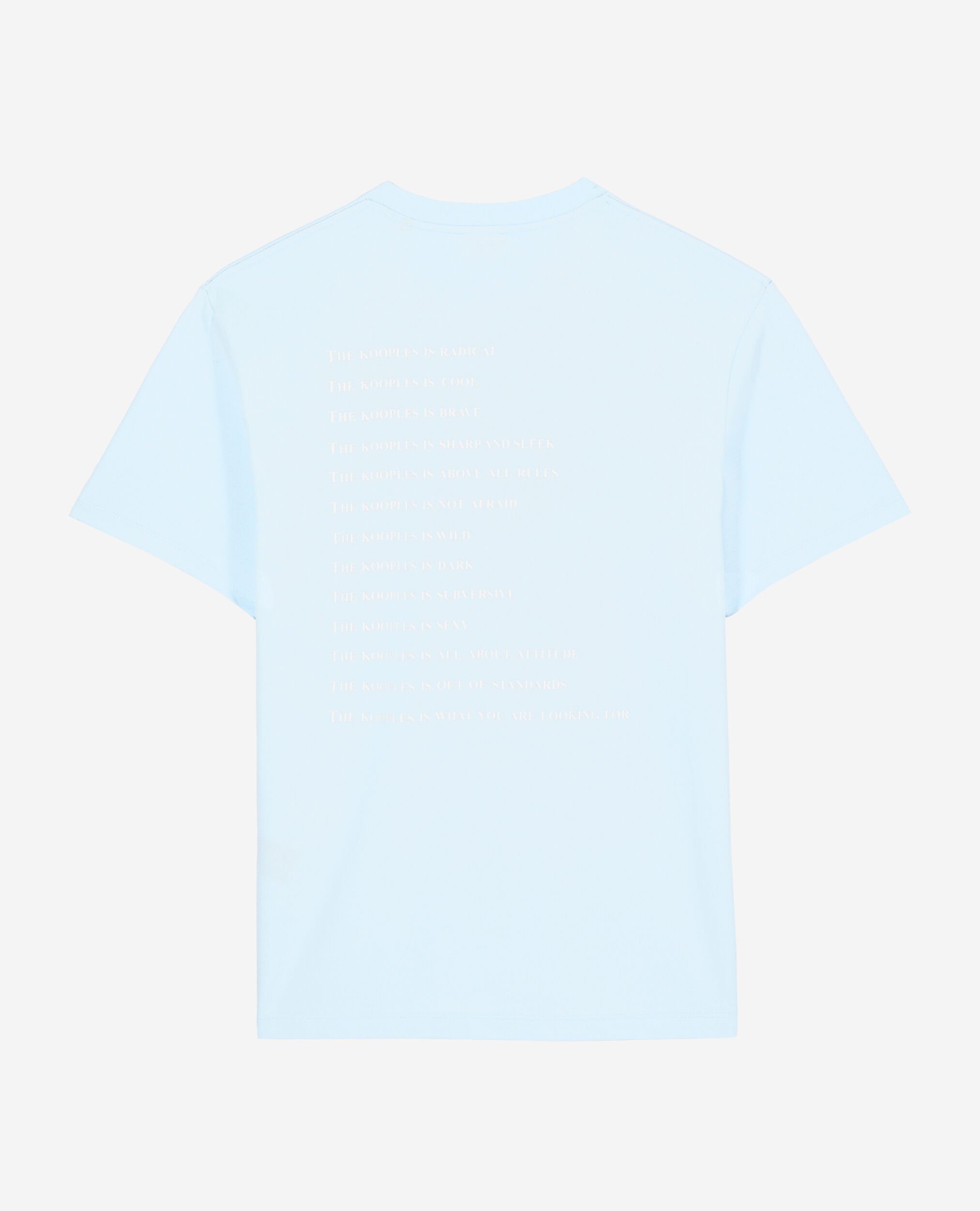 Light blue What is t-shirt, BLUE SKY, hi-res image number null