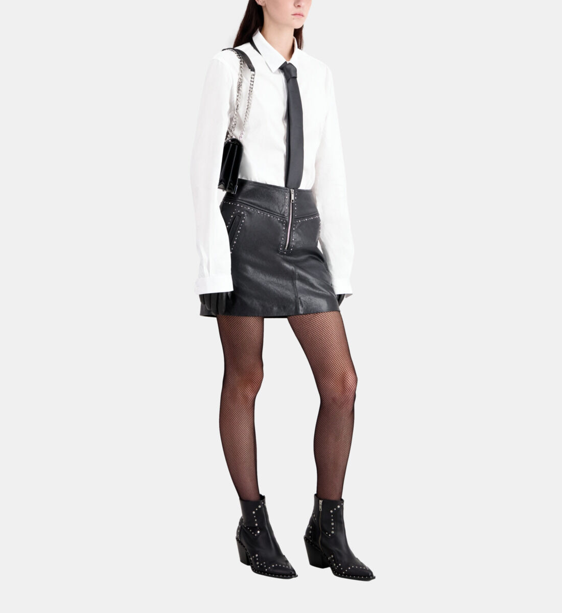 Jupe cuir the discount kooples