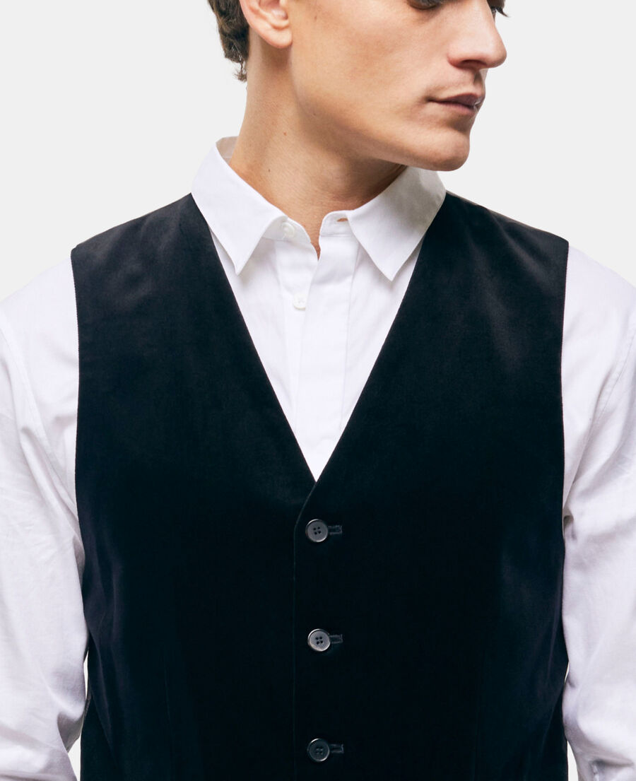 The Kooples H BLACK black suit vest