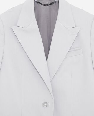 The Kooples FEMME LIGHT PURPLE veste de tailleur droite lilas