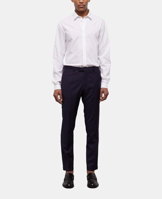 The Kooples HOMME NAVY pantalon de costume bleu marine
