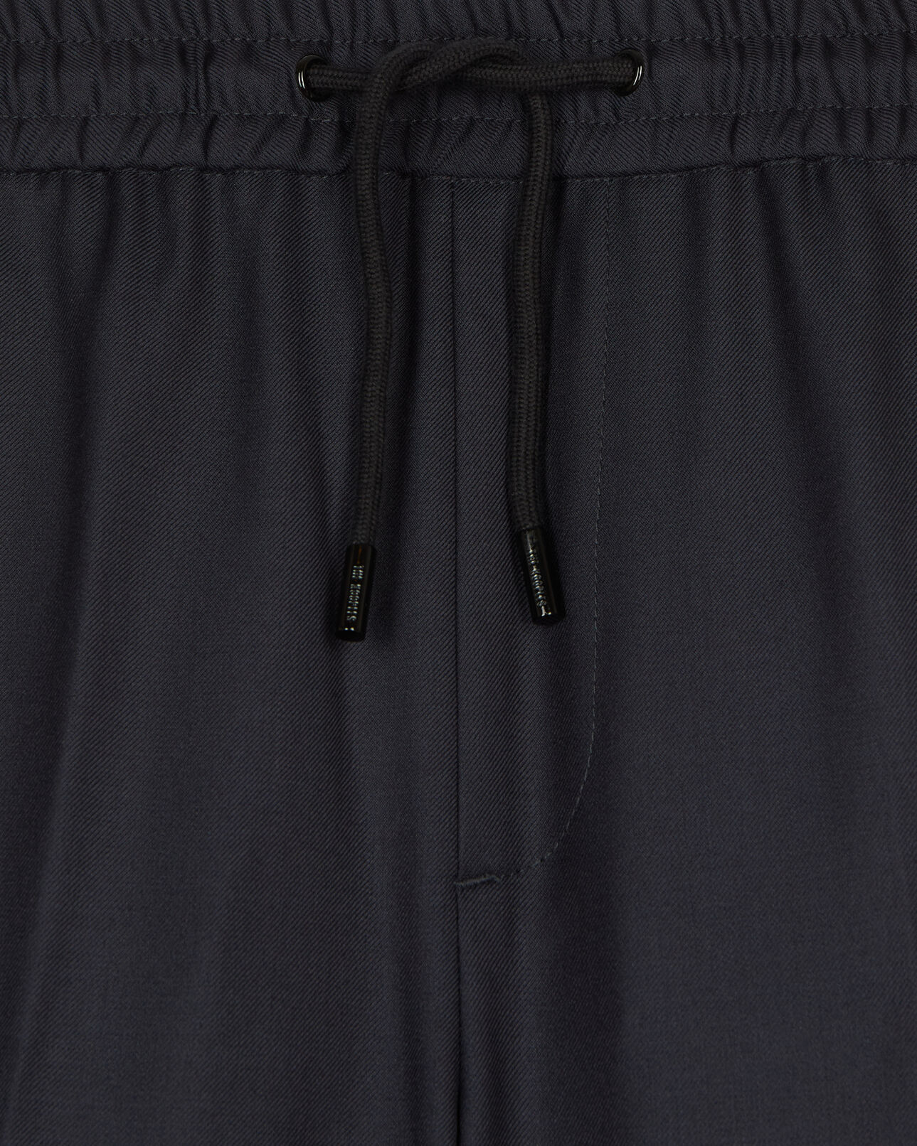 The Kooples HOMME DARK NAVY pantalon droit en laine bleu marine