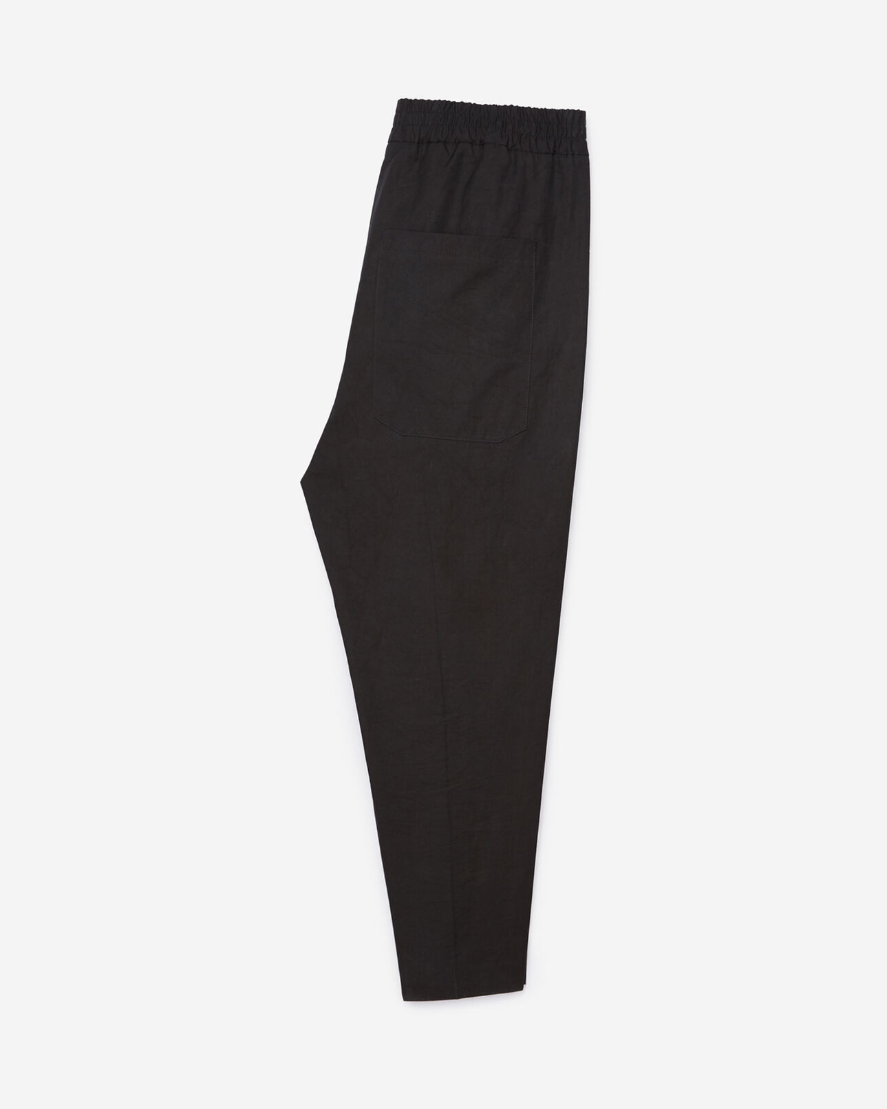 The Kooples HERREN BLACK schwarze chino aus baumwolle und lyocell
