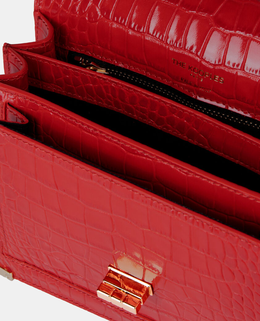 The Kooples WOMEN RED small emily bag in red leather
