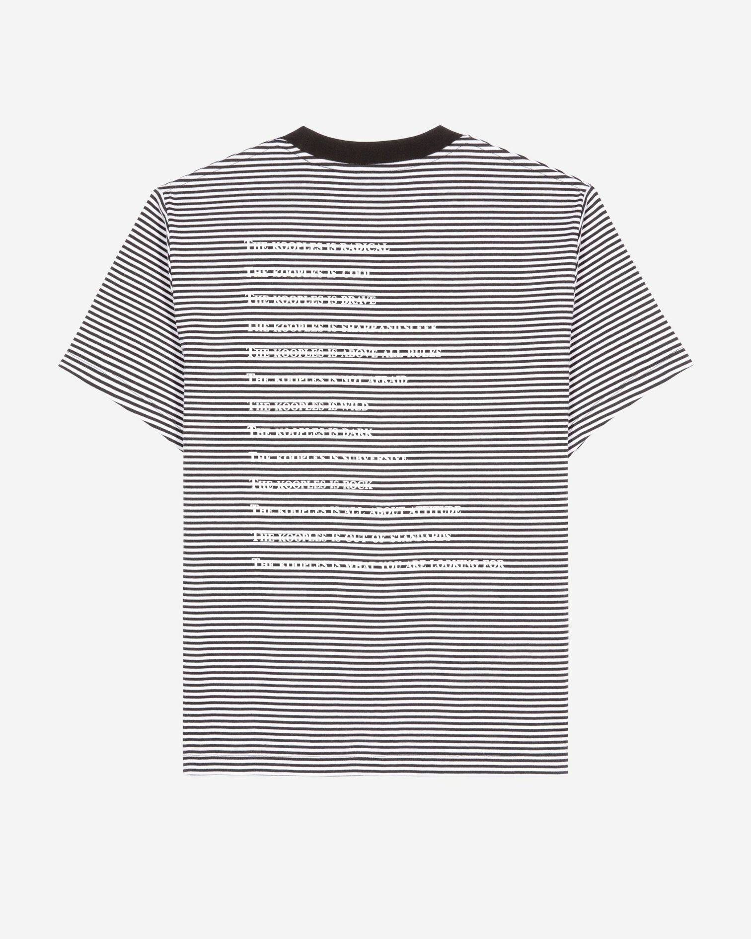 T-shirt What is à rayures écru, ECRU, hi-res image number null