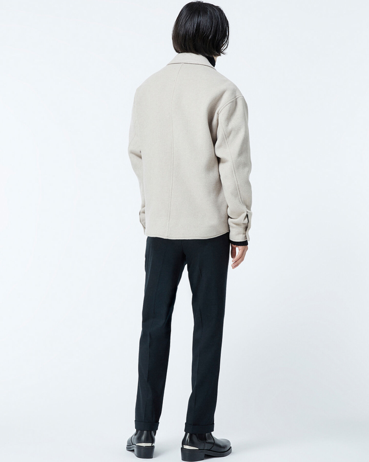 Beige overshirt, BEIGE, hi-res image number null