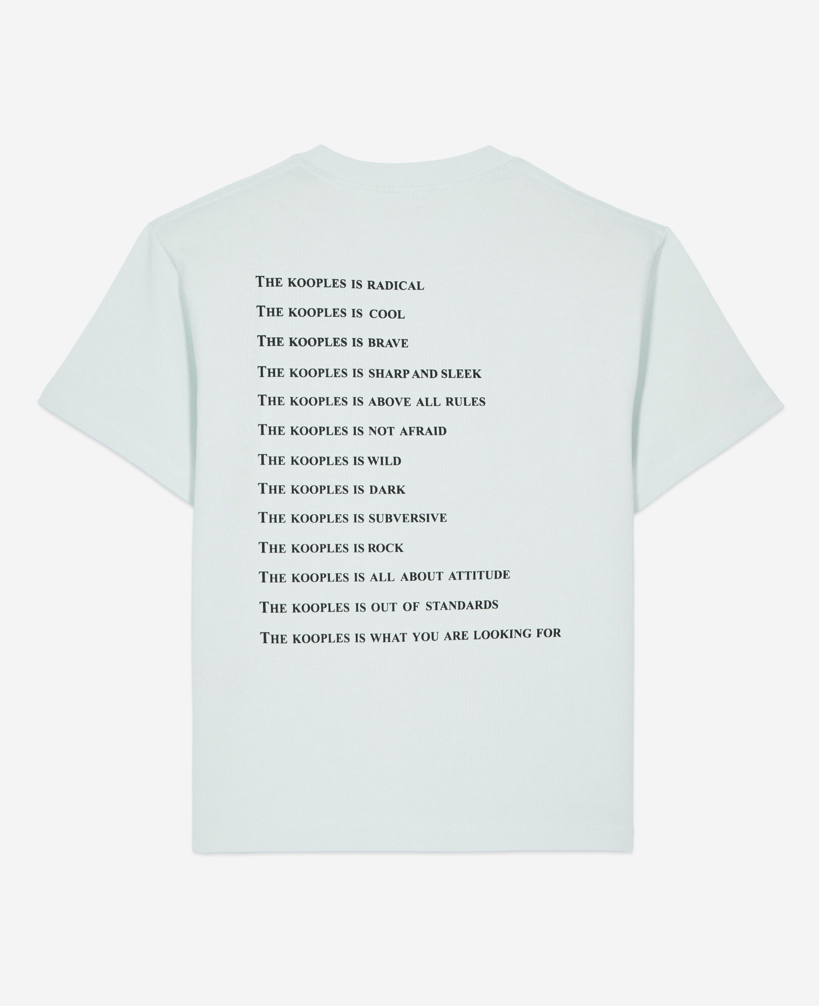 The Kooples WOMEN BABY BLUE light blue what is t-shirt