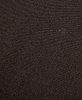 The Kooples HOMBRE DARK BROWN jersey lana marr&oacute;n