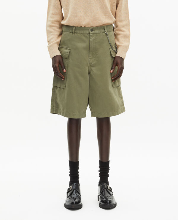 The Kooples HERREN KAKI bermudashorts in khaki