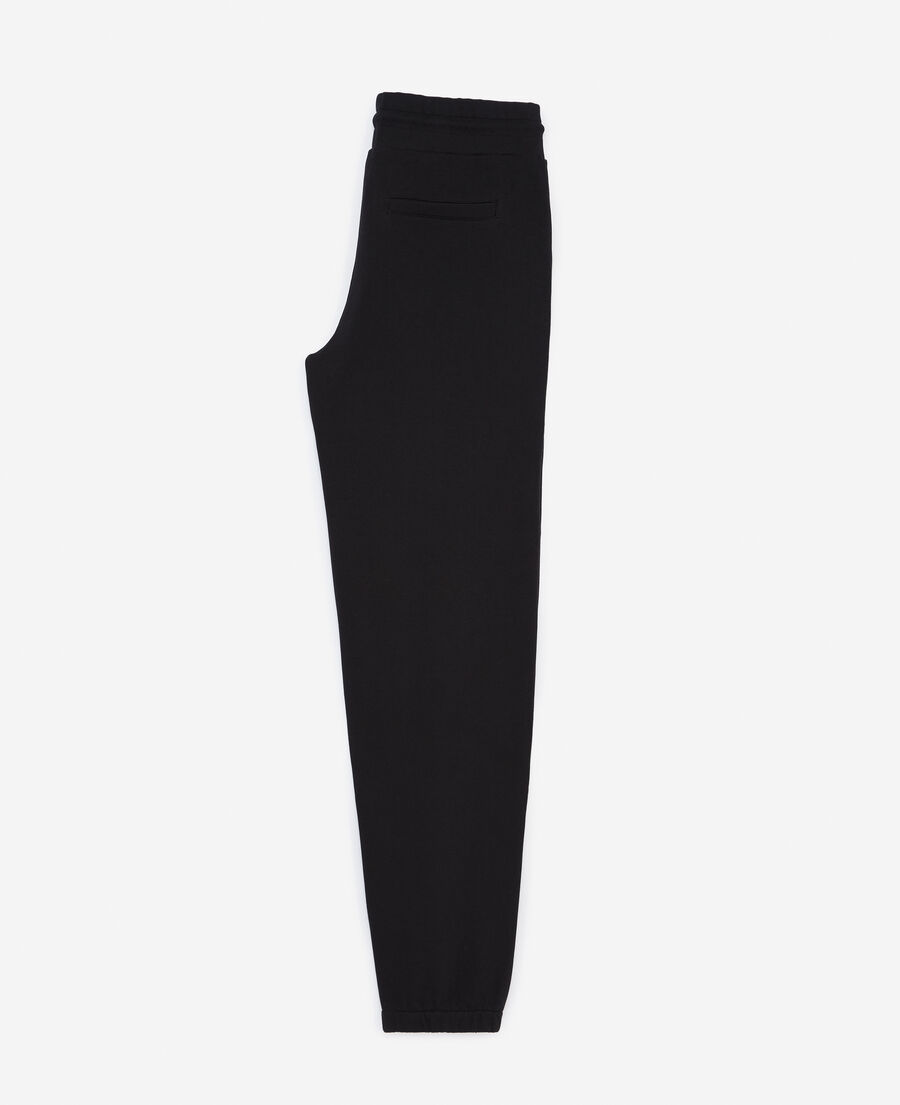 black joggers with small the kooples logo