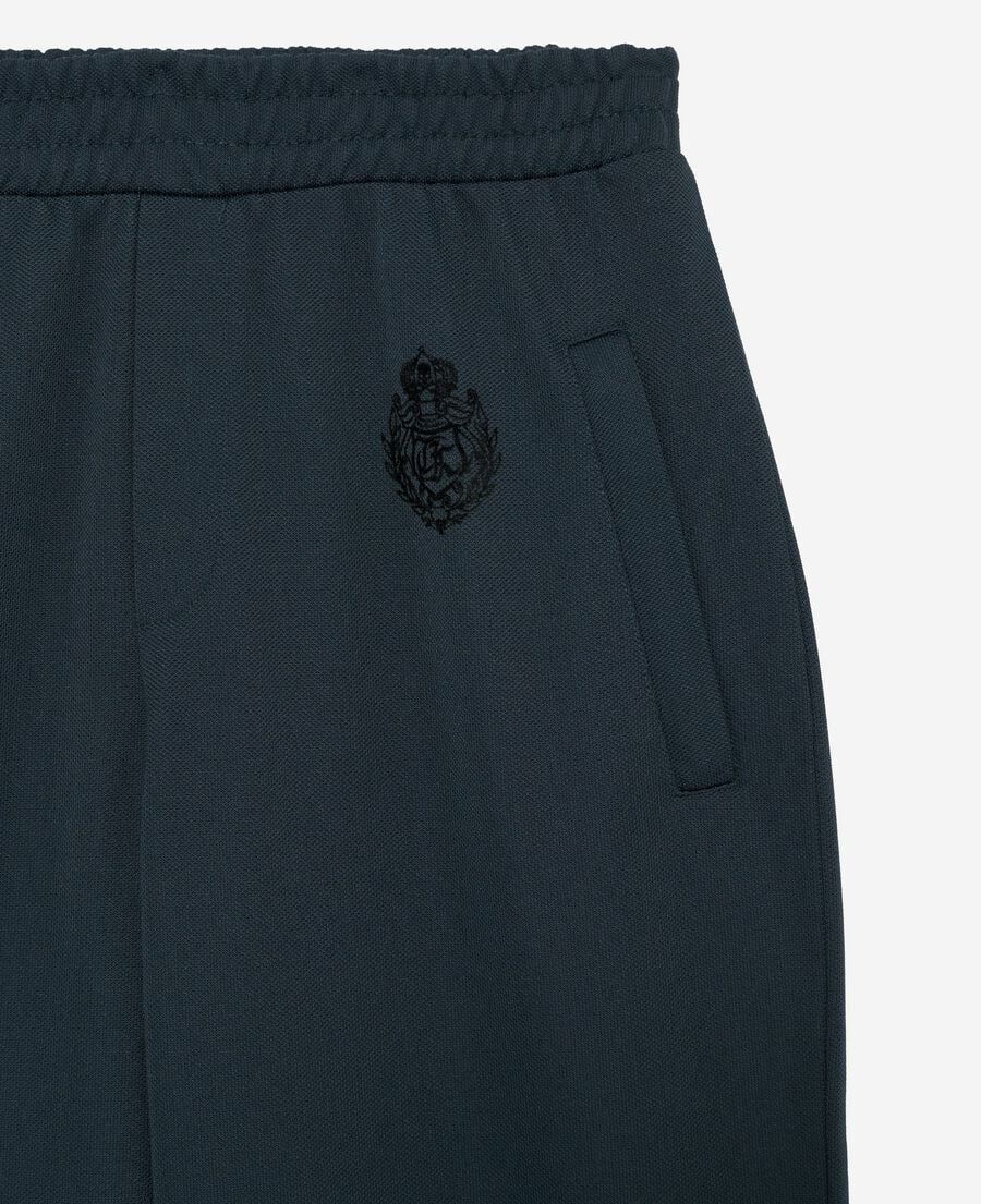 The Kooples FEMME FOREST bas de jogging droit vert foncé