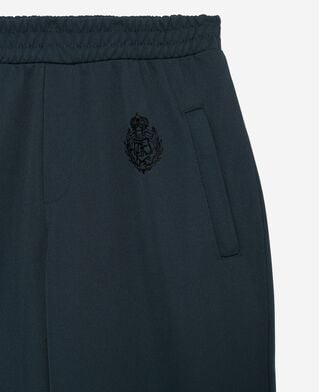 The Kooples FEMME FOREST bas de jogging droit vert foncé