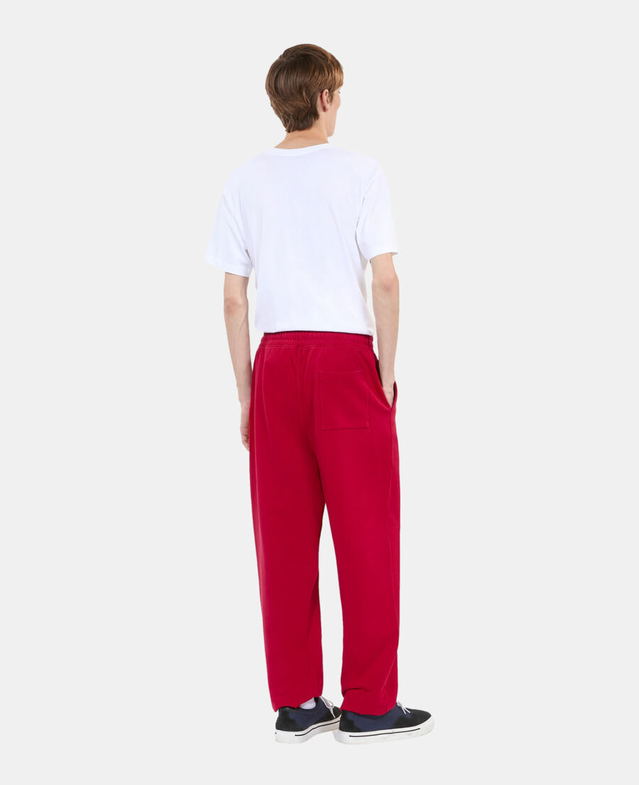 The Kooples HERREN BLOOD rote jogginghose mit wappen