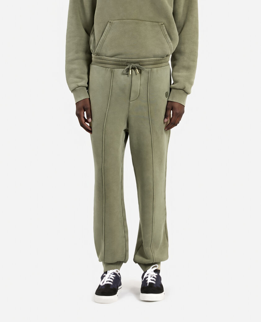 The Kooples MEN KAKI jogging suit with khaki crest