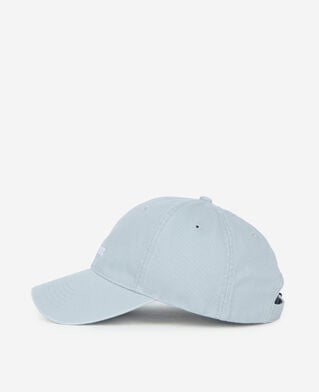 The Kooples MIXED BLUE GREY blue embroidered logo cap
